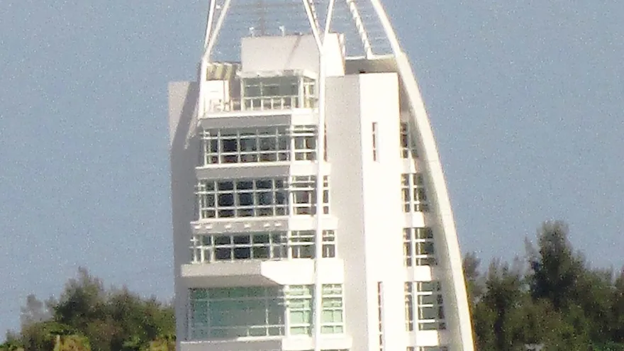 Port Canaveral city skyline