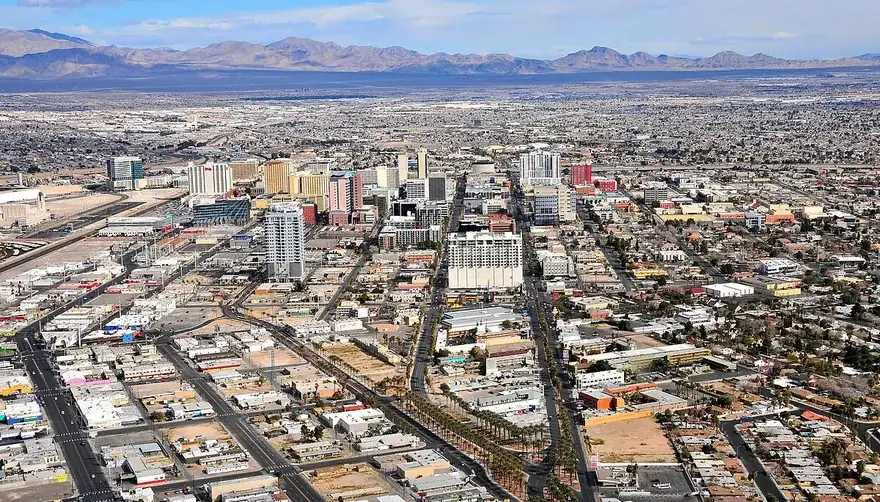 Las Vegas city skyline