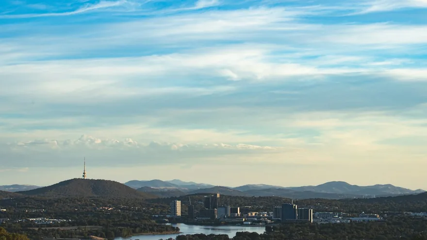 Canberra city skyline