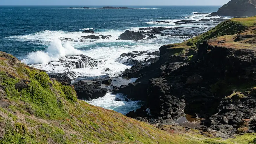 Phillip Island city skyline
