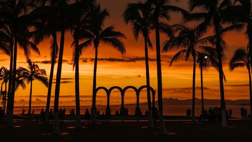 Vallarta city skyline