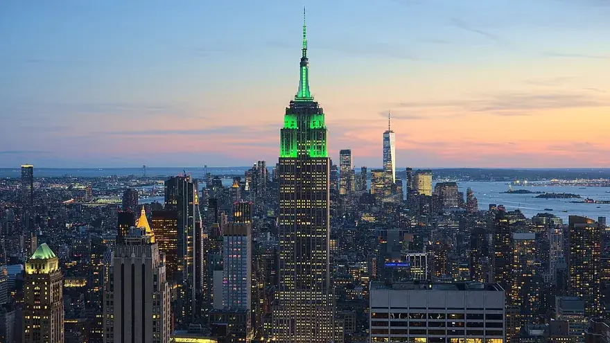 New York city skyline