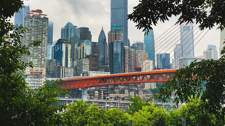 Chongqing city skyline
