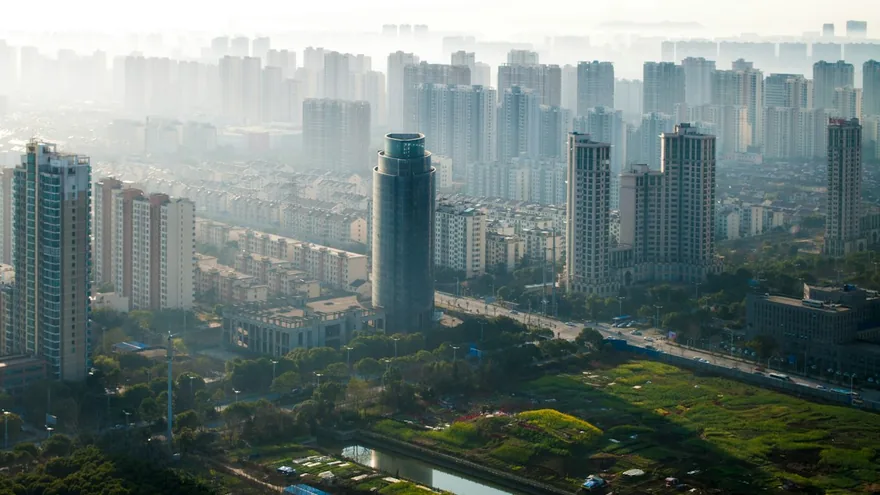 Wuxi city skyline