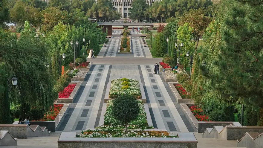 Tashkent city skyline