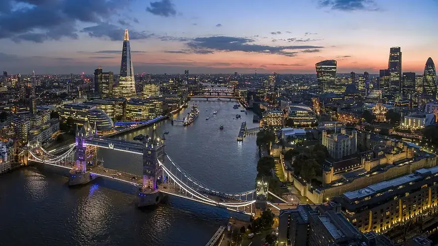 London city skyline