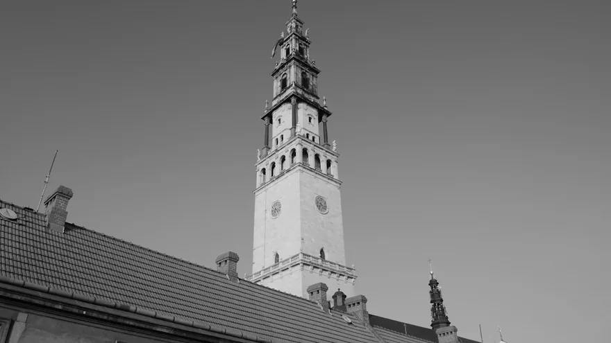 Czestochowa city skyline