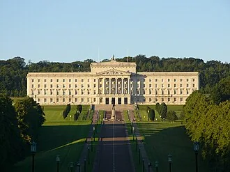 Belfast city skyline