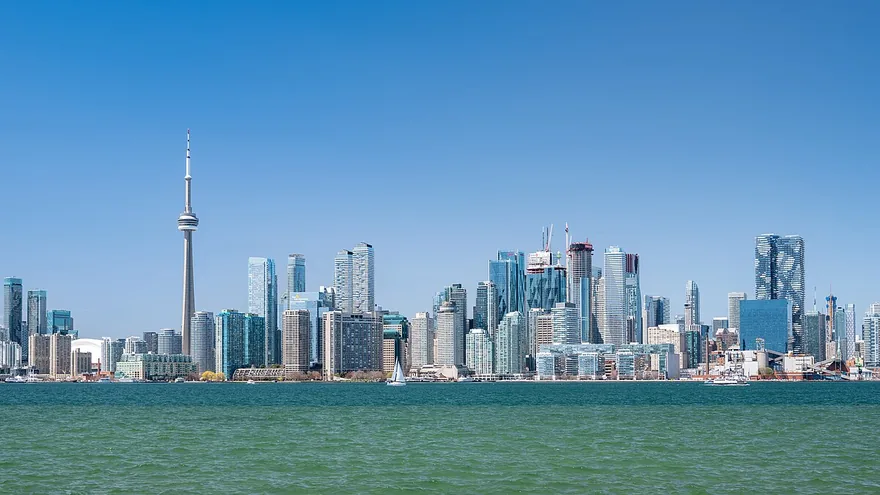 Toronto city skyline