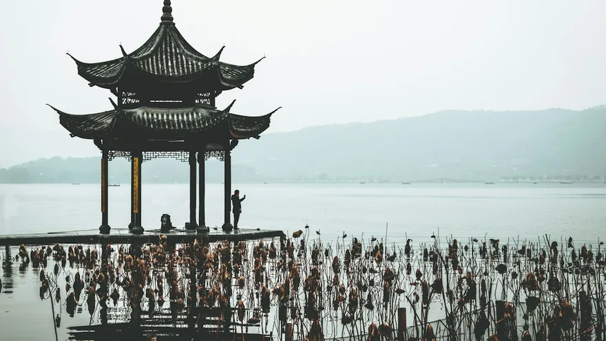 Hangzhou city skyline