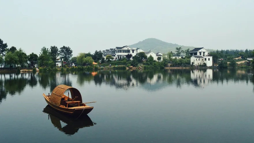 Ningbo city skyline