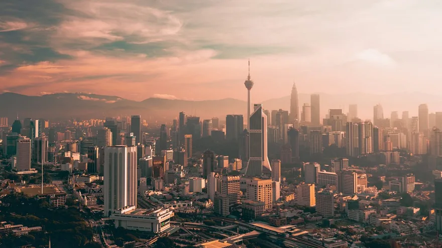Kuala Lumpur city skyline