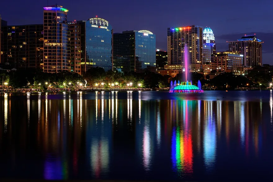 Orlando city skyline