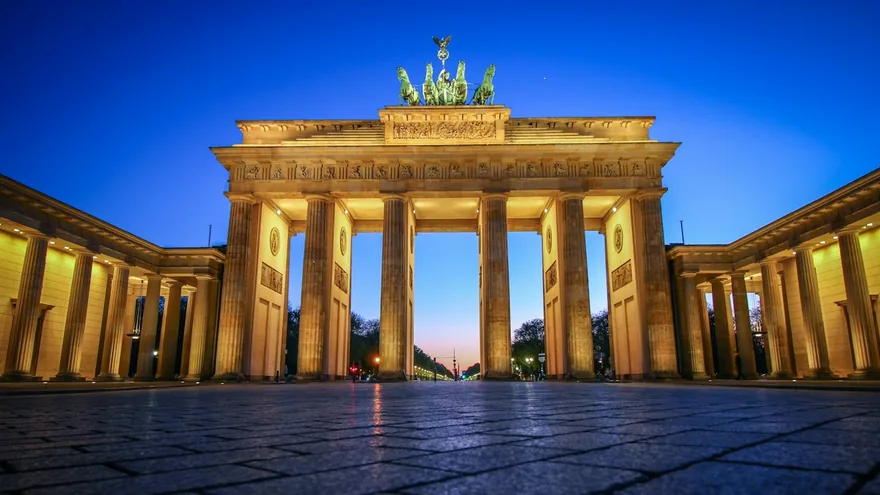 Berlin city skyline