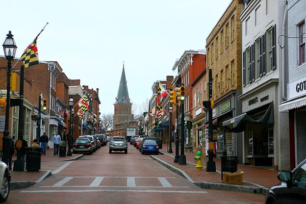 Annapolis city skyline