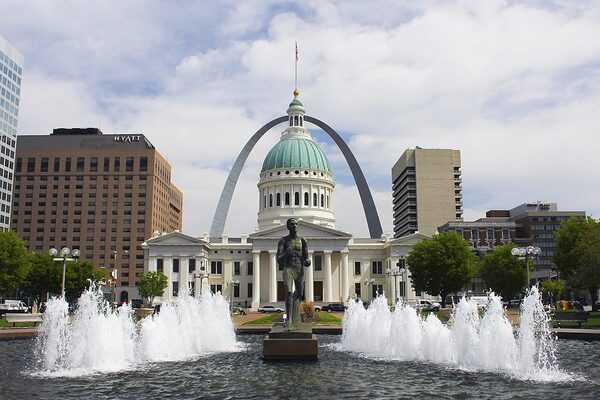 St. Louis city skyline